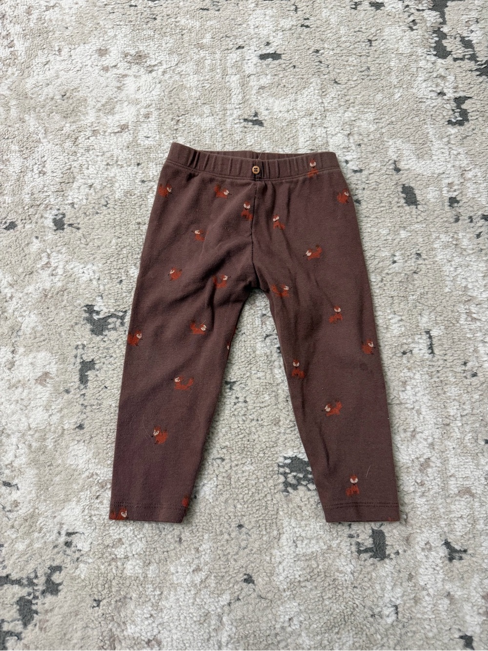 Zara Brown Squirrel Pants Size 12-18 Months